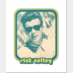 Rick Astley / Retro Aesthetic Tribute Design Posters and Art